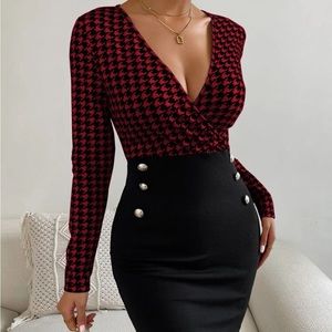Black & Red Dress
